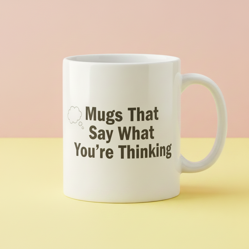 Mugs That Say What You're Thinking